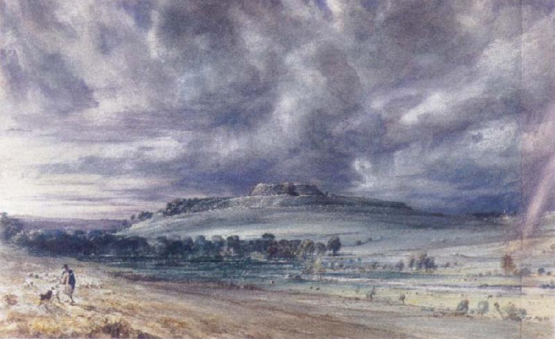 John Constable Old Sarum oil painting image